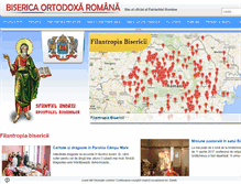Tablet Screenshot of patriarhia.ro